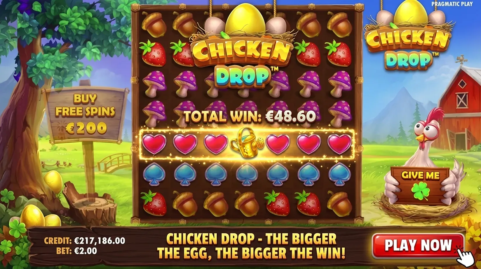 Chicken Drop overlay3